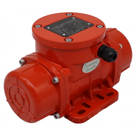 SILNIK WIBRACYJNY ELEKTROWIBRATOR MV100/3 3000 OBR 0,1kW 1kN 3-FAZOWY